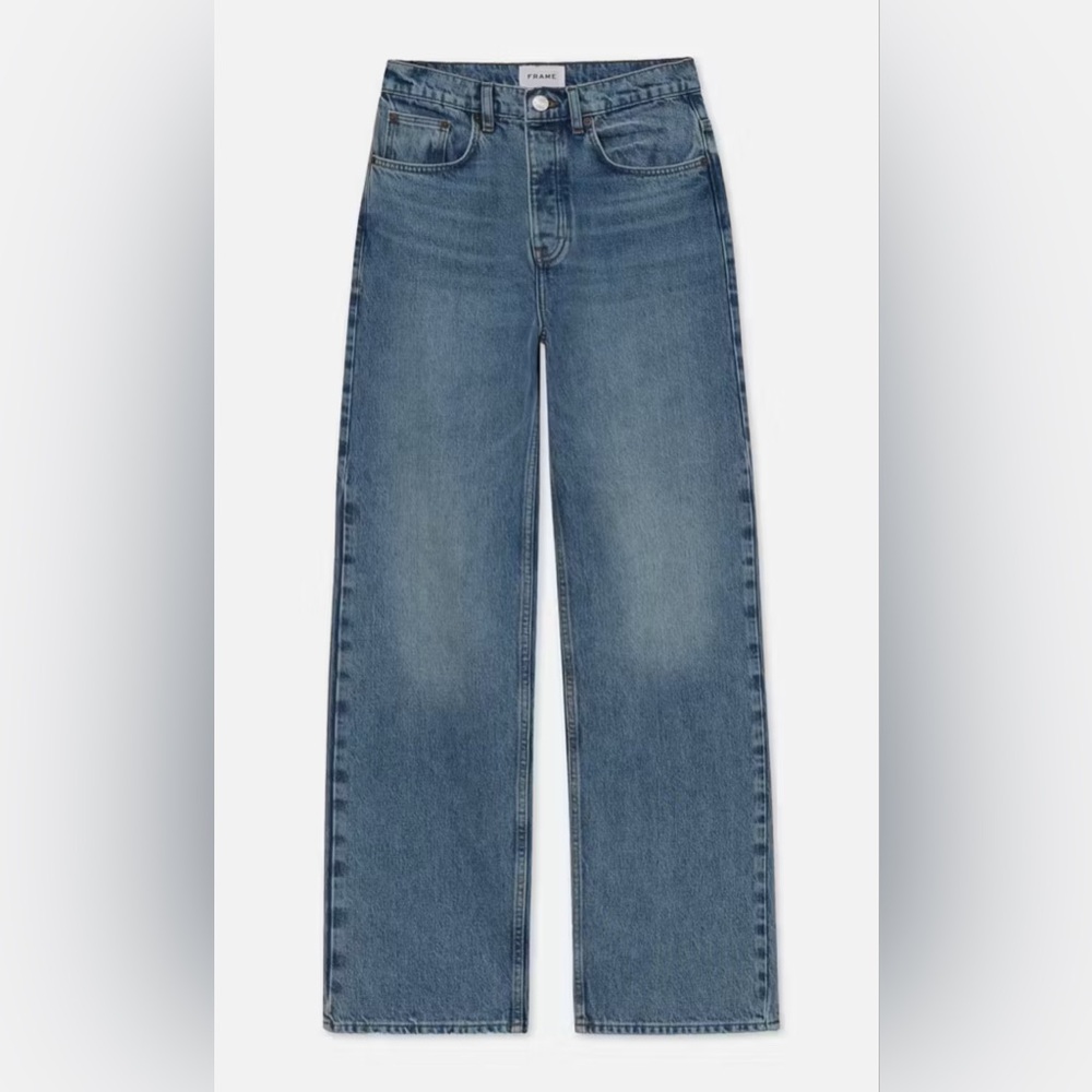 NWOT FRAME DENIM ‘The Slouchy Straight’ - Size 34 in Divine Wash